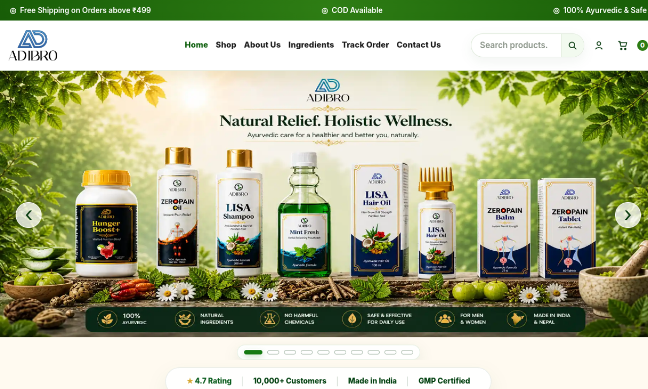 Adibro - Corporate portal and business tool implementation designed by Hitesh Khambhoo